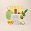 Perfume 140 para mujer, familia cítrica