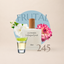 Perfume 245 para mujer, familia frutal