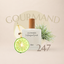 Perfume 247 para mujer, familia gourmand