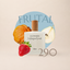 Perfume 290 para mujer, familia frutal