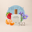 Perfume 522 para mujer, familia frutal