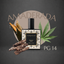 Perfume Nicho PG-14 para unisex, familia amaderada