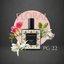 Perfume Nicho PG-22 para mujer, familia floral