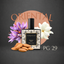 Perfume Nicho PG-29 para unisex, familia oriental