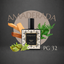 Perfume Nicho PG-32 para unisex, familia amaderada